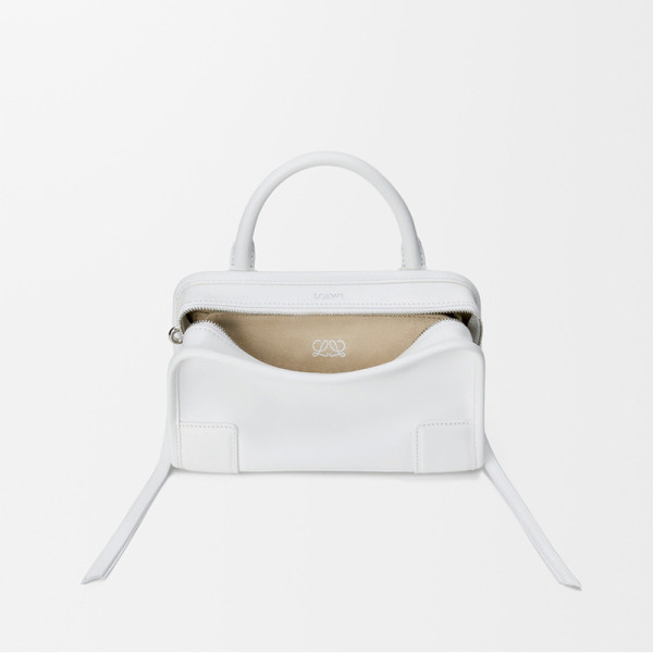 [스페셜오더]LOEWE-A039AS4X12 로에베 미니 아마조나 180 소프트 송아지 가죽 숄더백 화이트