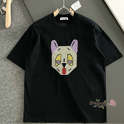 LOEWE-04204 로에베 2026SS 남녀공용크루넥 티셔츠