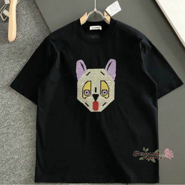 LOEWE-04204 로에베 2026SS 남녀공용크루넥 티셔츠