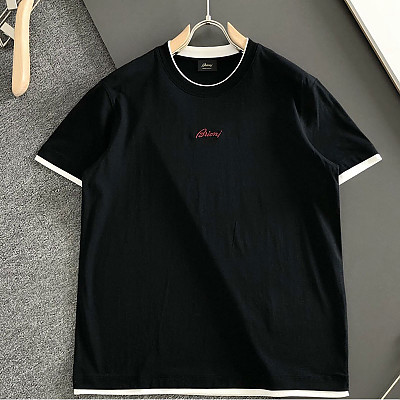 BRIONI-04213 브리오니 2026SS 크루넥 패션 반팔 티셔츠