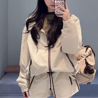 MIUMIU-635560425 미우미우 2026SS 기능성 패브릭 튜닉 재킷