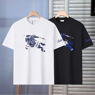 BURBERRY-04271 버버리 2026년 스프링/서머 최신 반팔 크루넥 티셔츠