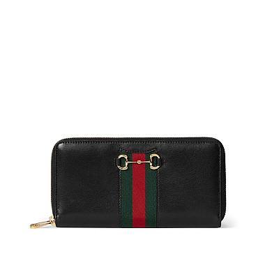 [스페셜오더]GUCCI 867124 구찌 Horsebit Web 웹 지퍼돌이 지갑