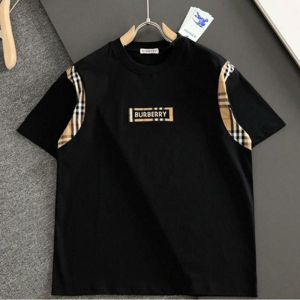 BURBERRY-05203 버버리 2026년 뉴 자수 크루넥 티셔츠