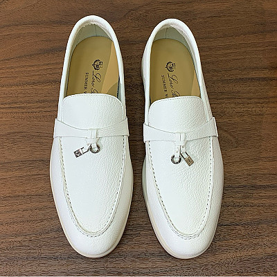 Loro Piana-05271 로로 피아나 레트로 가죽 로퍼 남녀공용 (6컬러)