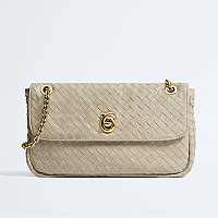 [스페셜오더]BOTTEGA VENETA-876648 보테가 베네타 인트레치아토 체인 매디슨 블랙