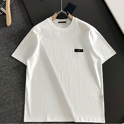 LOUIS VUITTON-06043 루이비통 2026SS 봄/여름 최신 라운드넥 자수 패션 반팔 티셔츠