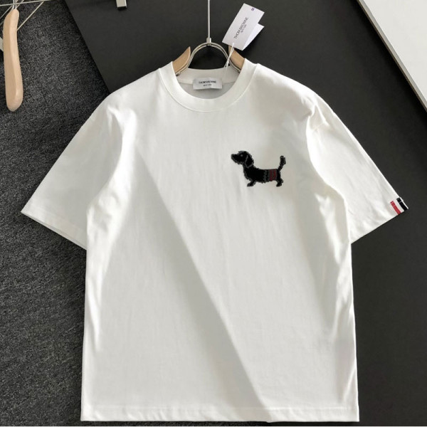 THOM BROWNE-06047 톰브라운 2026 NEW 프린트 크루넥 티셔츠