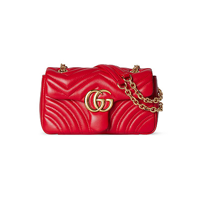 [스페셜오더]GUCCI-837280AAGII6406 GG 마몽 스몰 마틀라세 숄더백
