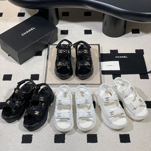 CHANEL-06111 샤넬 2026SS 스프링/서머 뉴 플랫폼 벨크로 샌들