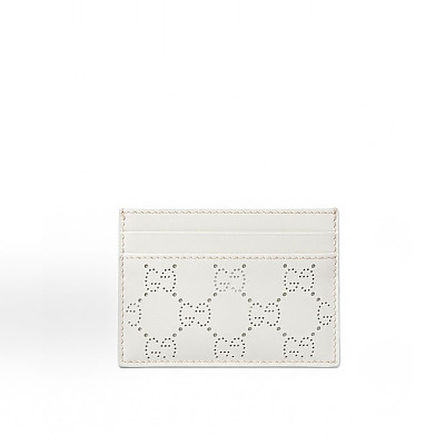 [스페셜오더]GUCCI-876084AAG3G9214 구찌 퍼포레이티드 GG 카드 케이스