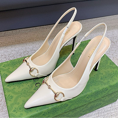 GUCCI-814765 구찌 홀스빗 슬라이드 가죽 펌프스 여성용(6컬러)
