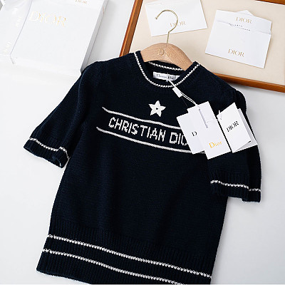 DIOR-06195 디올 2026SS 여름 뉴 반팔 니트웨어(2컬러)