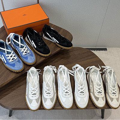 HERMES-06249 에르메스 2026SS 스웨이드 스니커즈