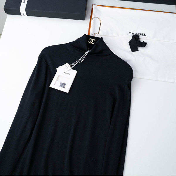CHANEL-07132 샤넬 2026SS 니트 커프스 터틀넥