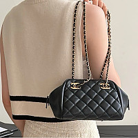 [스페셜오더]CHANEL-AS6472 샤넬 2026 공방 컬렉션 스몰 볼링 백 다크 카키