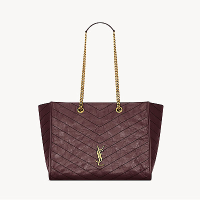 [스페셜오더]SAINT LAURENT-871151 생로랑 빈티지 가죽 소재 NIKI 미듐 쇼핑 백