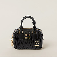 MIUMIU-5BB123 미우미우 캐러멜 아르카디 마테라쎄 나파 가죽 가방