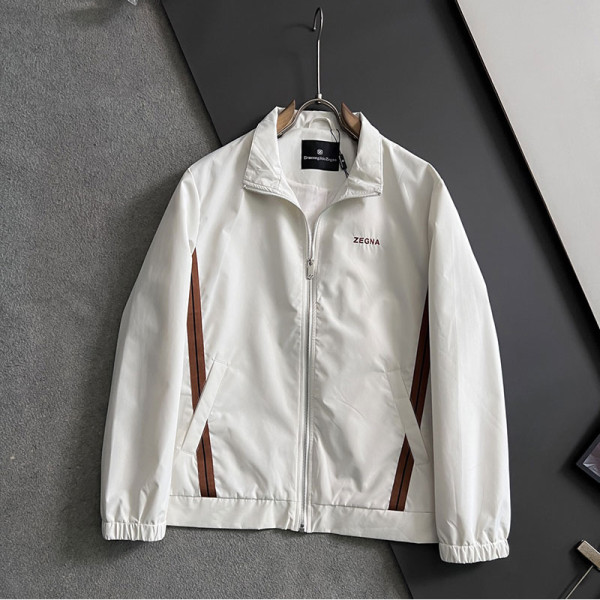 ZEGNA-090513 제냐 2026 가을/겨울 칼라 스탠드 칼라 재킷