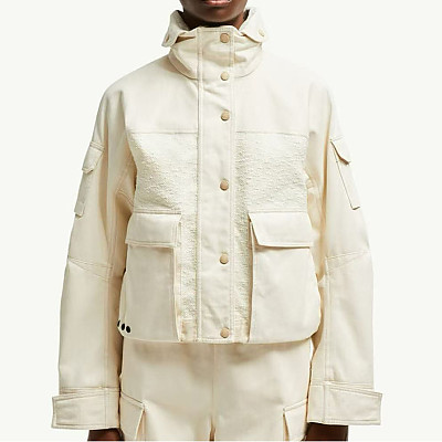 MONCLER-L0919A 몽클레어 패널 숏 구스다운 여성용(2컬러)