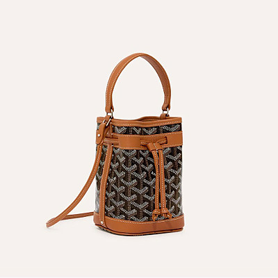 [스페셜오더]GOYARD-020251 고야드 쁘띠 플롯 버킷백 블랙탄