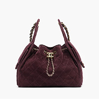 CHANEL-AS5293 샤넬 블루 워시드 데님 CHANEL 25 스몰 백