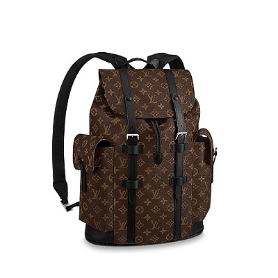 [스페셜오더]LOUIS VUITTON-M55699 루이비통 블랙 모노그램 토뤼옹가죽 크리스토퍼 백팩 PM