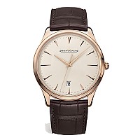 [스페셜오더]JAEGER LECOULTRE-예거 르쿨트르 마스터 크로노그래프 핑크 골드 다이아 베젤 드레스 워치 40mm