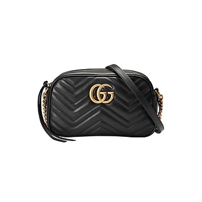 [스페셜오더]GUCCI-447632 6433 구찌 GG Marmont 레드 벨벳 스몰 숄더 백