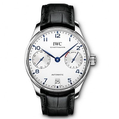 [스페셜오더]IWC-500714 IWC 포르투기저 오토매틱 스틸 버건디 다이얼 타임피스 42mm #IWC레플리카시계