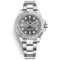 [스페셜오더]ROLEX-롤렉스 요트-마스터 스틸 블루 다이얼 캐주얼시계 40mm #롤렉스짝퉁시계