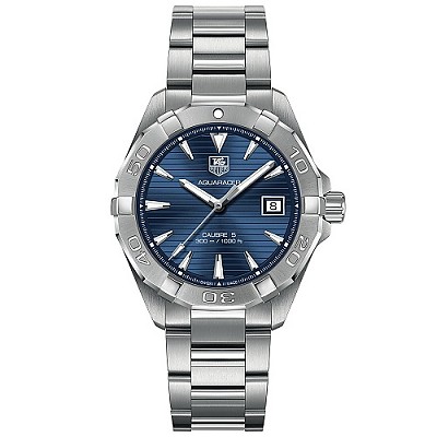 [스페셜오더]TAG Heuer-태그호이어 아쿠아레이서 300M 칼리버 5 스틸 화이트 다이얼 남자워치 41mm