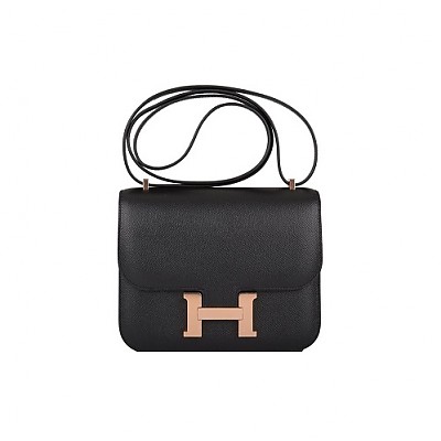 [正品완벽재현]HERMES-에르메스 노이어 앱송 Constance 콘스탄스 24 골드 하드웨어 크로스 바디백