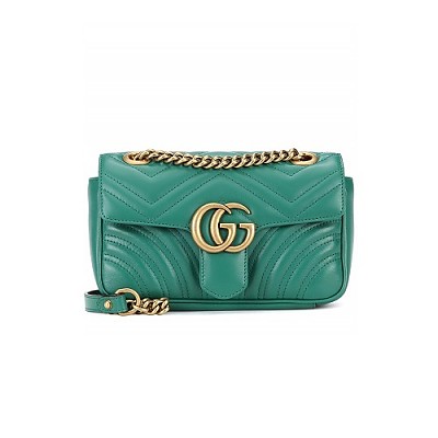 [스페셜오더]GUCCI-446744 8561 구찌 GG 마몽 베이지/레드 미니 핸드백