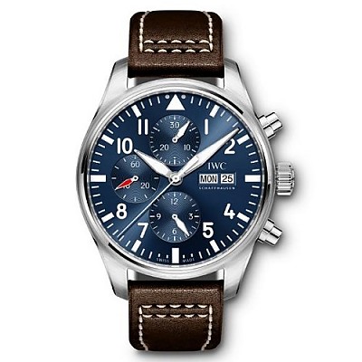 [스페셜오더]IWC-아이더블유씨 클래식 빅 파일럿 스틸 블랙다이얼 워치46mm