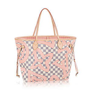 LOUIS VUITTON-N51107 루이비통 아주르 다미에 네버풀 MM