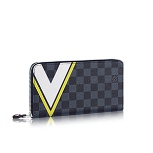 [스페셜오더]LOUIS VUITTON-N64013 루이비통 다미에 코발트 레드 라티튜드 패턴 지피 오거나이저