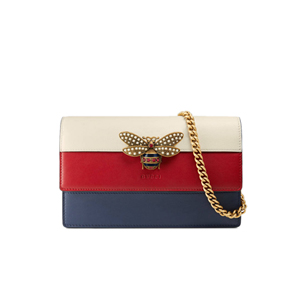 [스페셜오더]GUCCI-476079 8356 구찌 화이트 가죽 Queen Margaret 미니 백