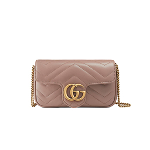 GUCCI-476433 8106 구찌 실버 GG 마몽 수퍼 미니백