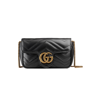 GUCCI-476433 8106 구찌 실버 GG 마몽 수퍼 미니백