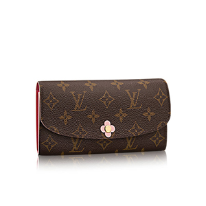 LOUIS VUITTON-M41943 루이비통 모노그램 핫핑크 에밀리 월릿