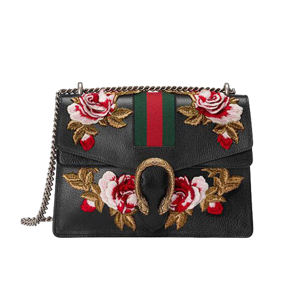 [스페셜오더]GUCCI-403348 8389 구찌 디오니서스 플라워 자수 미디엄 숄더백