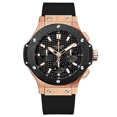 [스페셜오더]HUBLOT-위블로 빅뱅 크로노그래프 로즈 골드 블랙 44mm