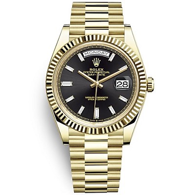 [스페셜오더]ROLEX-롤렉스 데이-데이트 스틸 실버다이얼 남자 시계 40mm