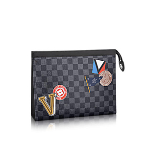 [스페셜오더]LOUIS VUITTON-N60176 루이비통 다미에 그라파이트 그린 픽셀 포쉐트 보야주 MM