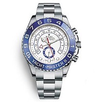 [스페셜오더]ROLEX-롤렉스 요트-마스터 스틸 블루 다이얼 캐주얼시계 40mm #롤렉스짝퉁시계