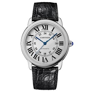 [스페셜오더]Cartier-까르띠에 롱드 솔로 드 까르띠에 스틸 브레이슬릿 워치42mm