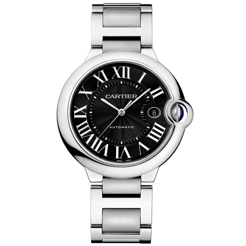 [스페셜오더]Cartier-까르띠에 발롱 블루 드 오토매틱 스틸 블랙다이얼 남성 워치42mm