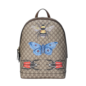 GUCCI 419584-8666 구찌 GG 수프림 벌 모양 프린트 백팩