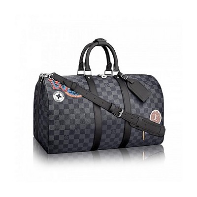 [스페셜오더]LOUIS VUITTON-M58656 루이비통 블랙 모노그램 키폴 반둘리에 45